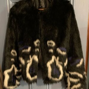 Faux fur Guess jacket